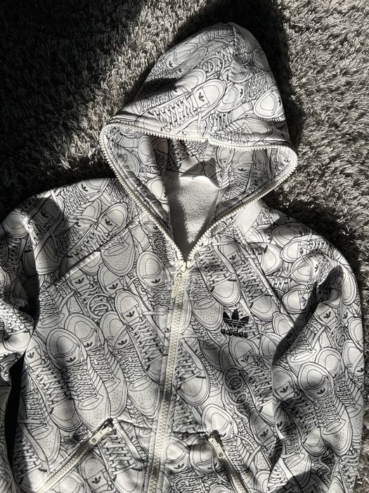 редкое зип худи adidas