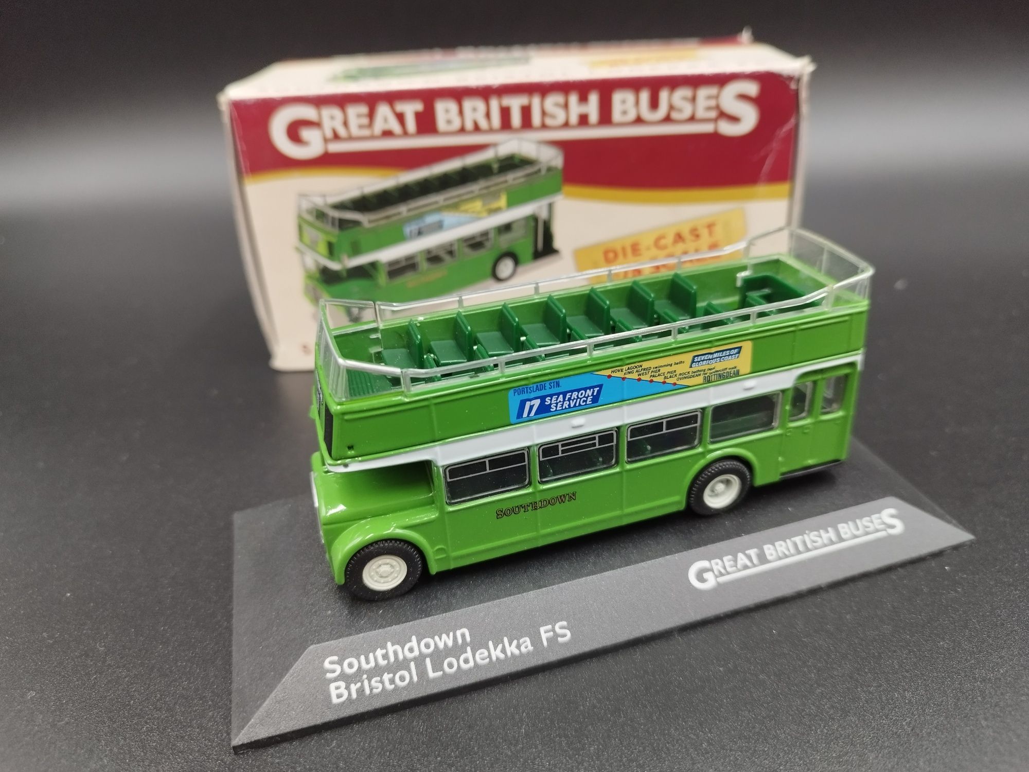1:76 Atlas British Buses Southdown Lodekka FS model