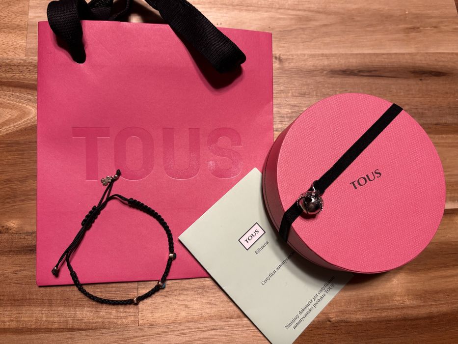 TOUS bransoletka Super Power kamienie pudelko torebka