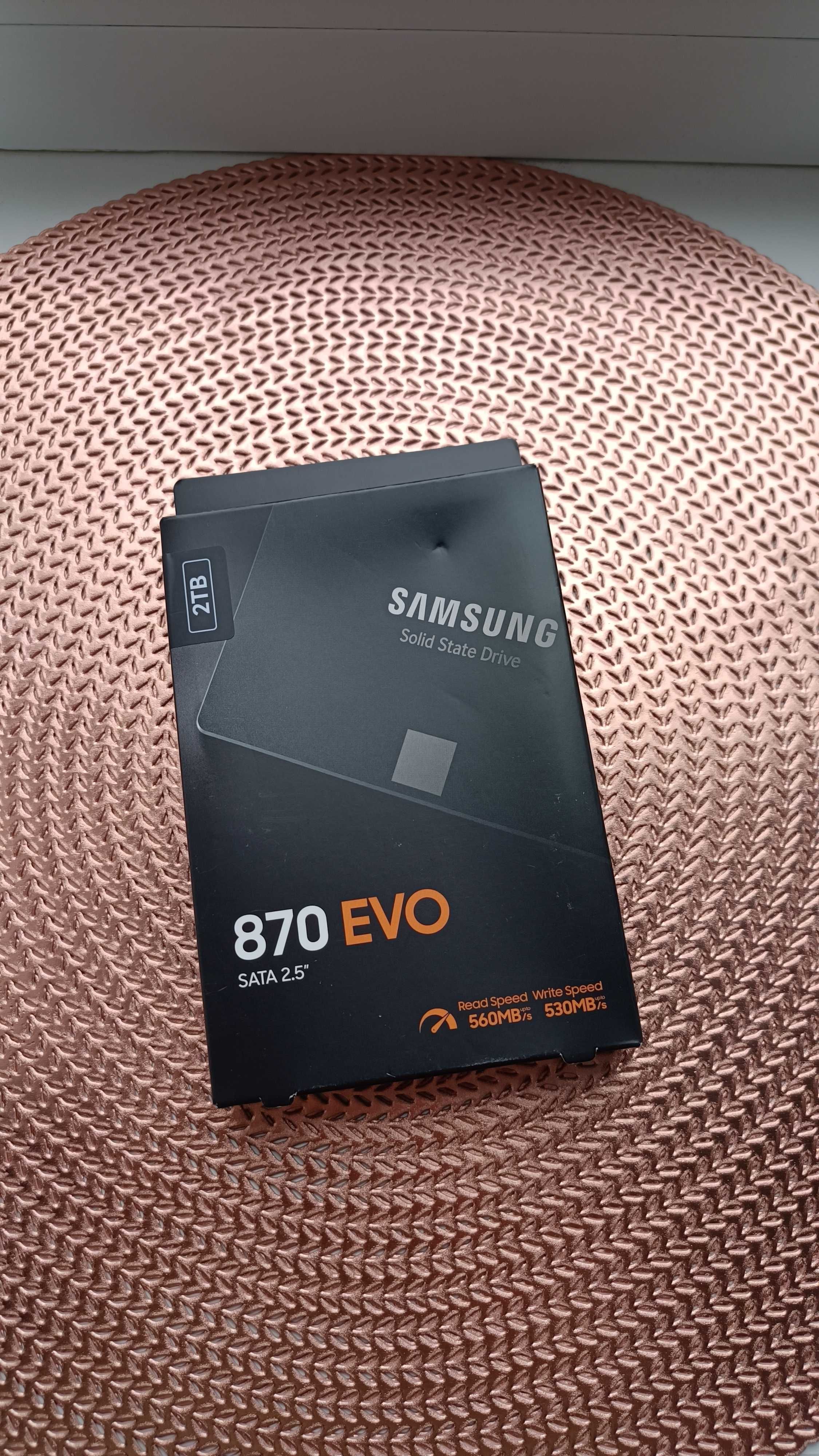 SSD накопичувач Samsung 870 EVO 2 TB (MZ-77E2T0B)