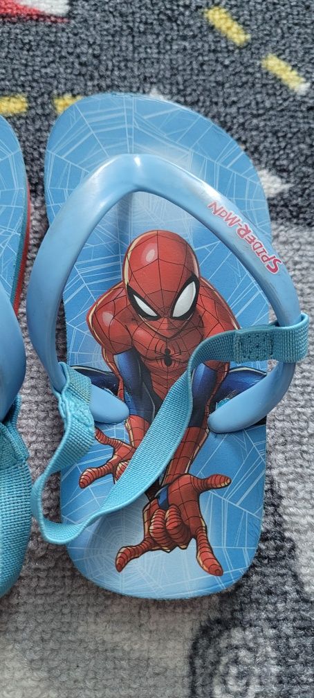 Klapki japonki spiderman