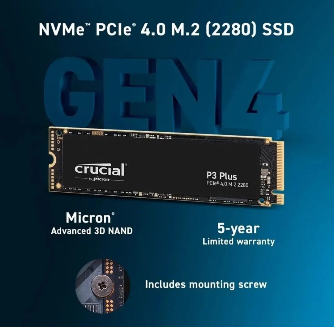 ssd 500 Gb NVMe M.2 Gen 4