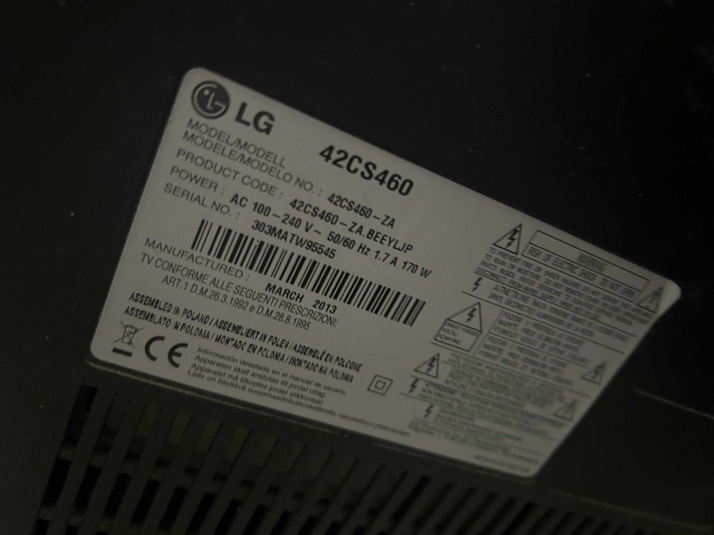 Telewizor LG 42 całe