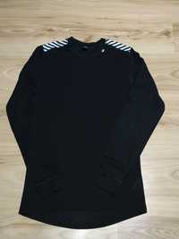 Czarny Longsleeve Sportowy Termiczny Treningowy Helly Hansen