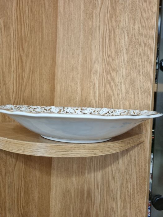 Винтажное фарфоровое блюдо "Цветы".Дулево,СССР .