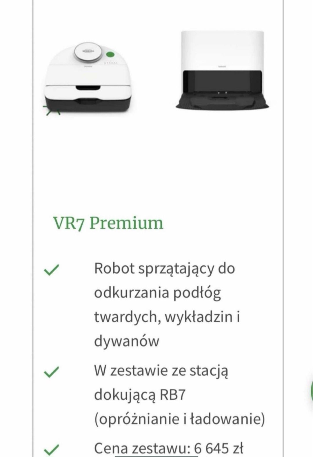 Odkurzacz Kobold VR7