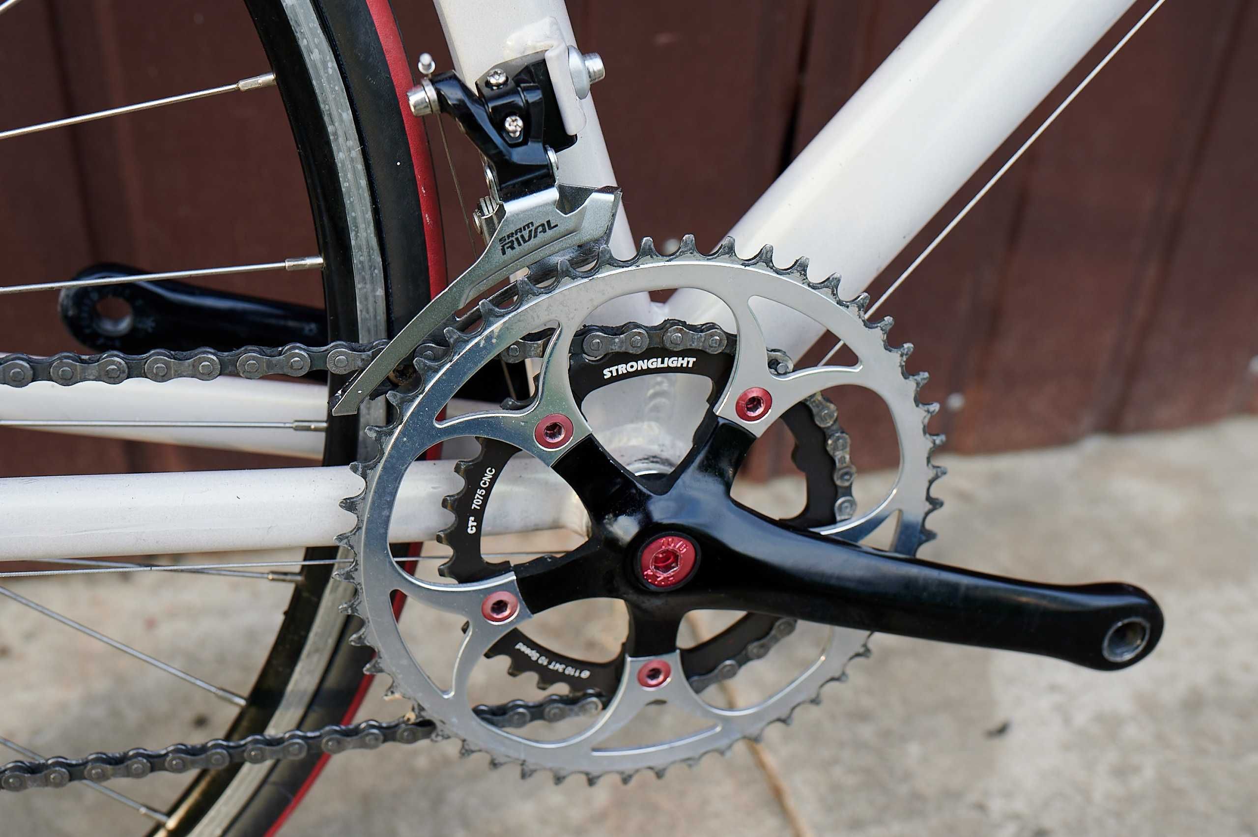 Rower szosowy Szosa kolarka Alu Shimano 105 roz 22cali okazja super