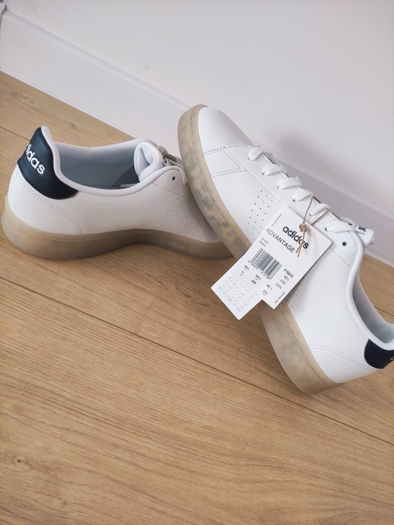 Adidas Advantage FY6033 Białe 45⅓ Nowe Meskie