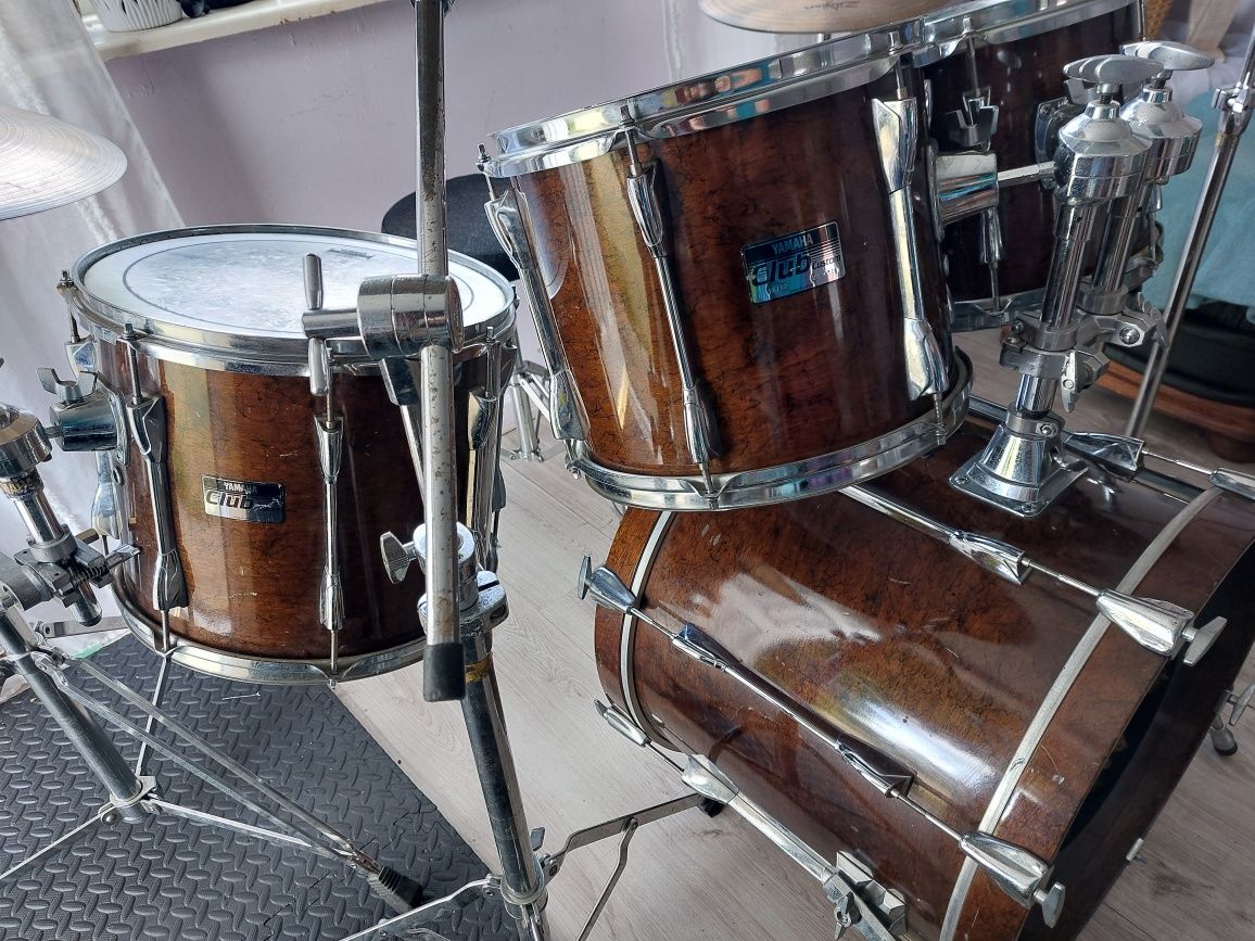 Perkusja Yamaha Club Custom + Talerze