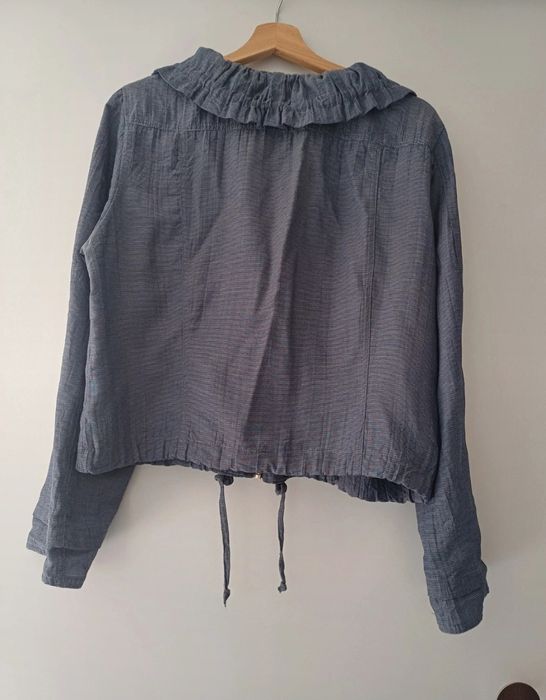 Cienka kurtka damska z dużym kołnierzem stójką Dreamstar XL