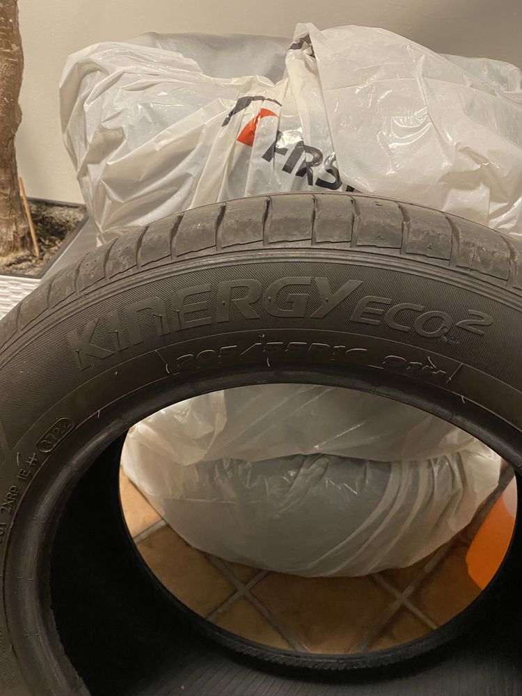 Opony letnie Hankook kinergy eco 2 205/55/16 (prawie nowe)