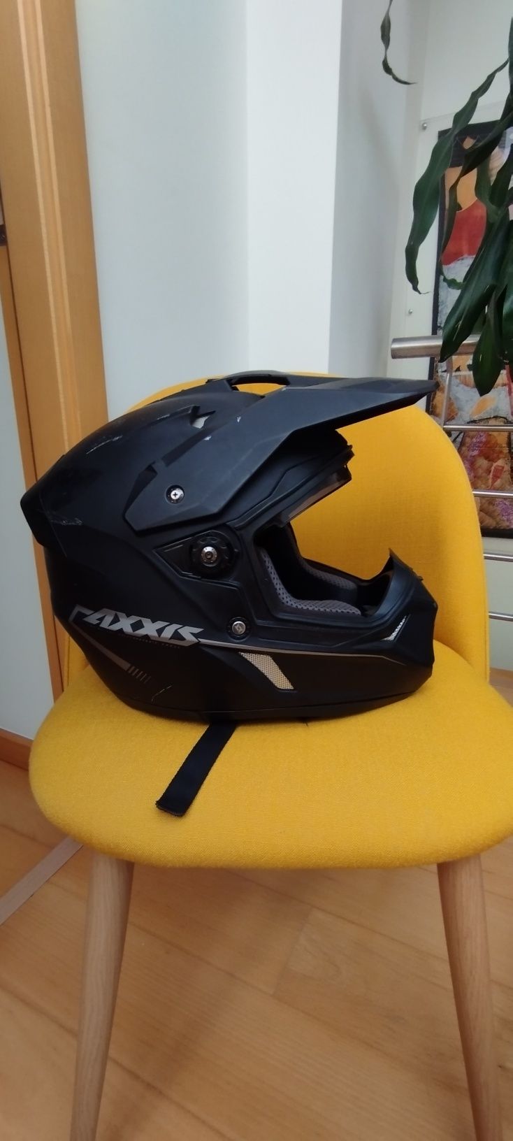 Capacete axxis policarbono para off road