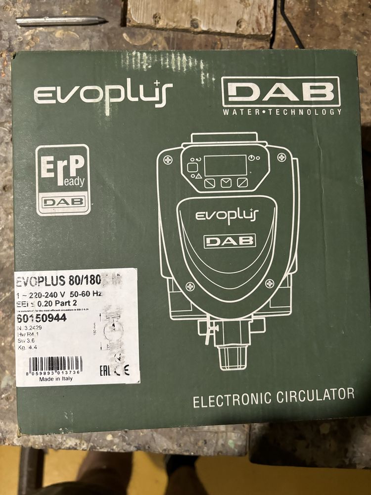 Циркуляционный насос DAB EVOPLUS 80/180 XM 60150944