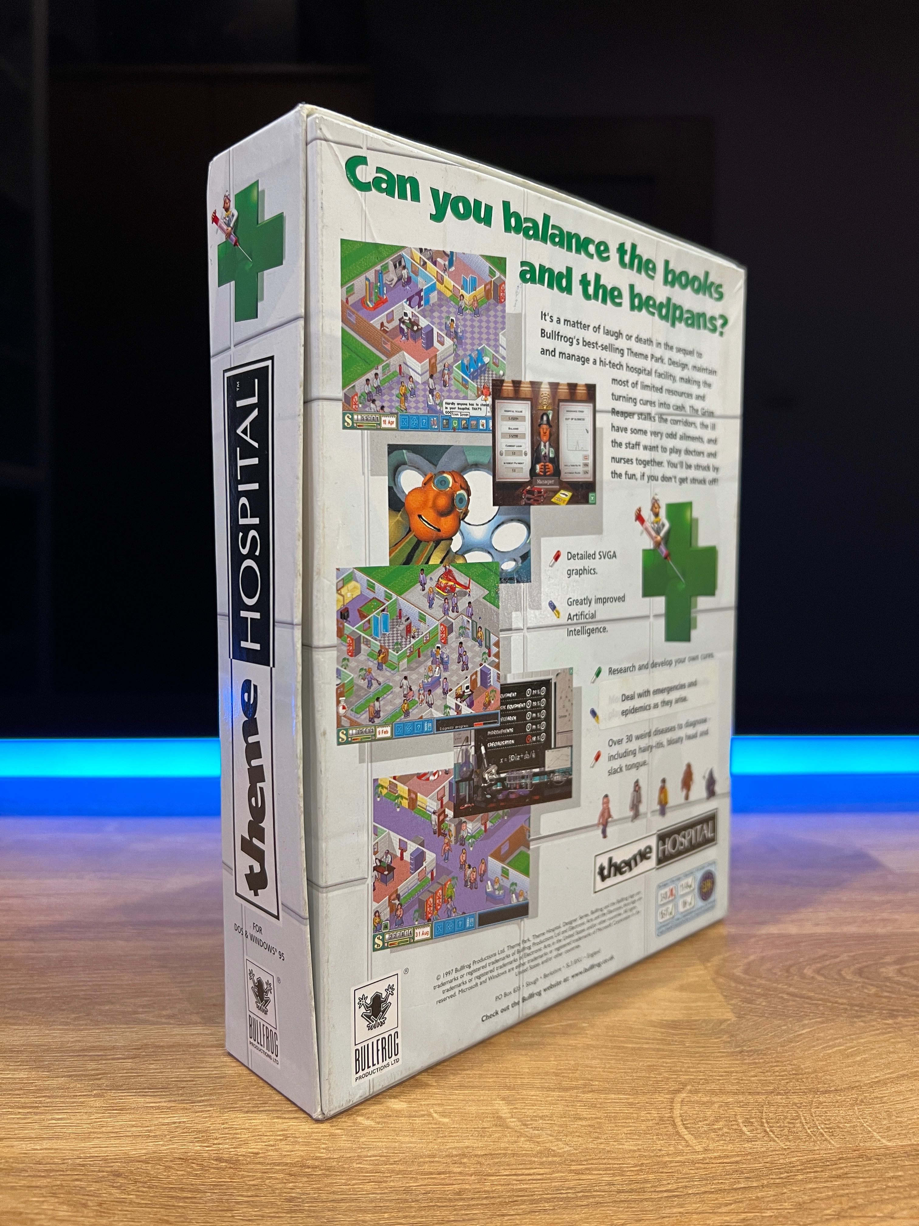 Theme Hospital (PC EN 1997) BIG BOX angielskie premierowe wydanie