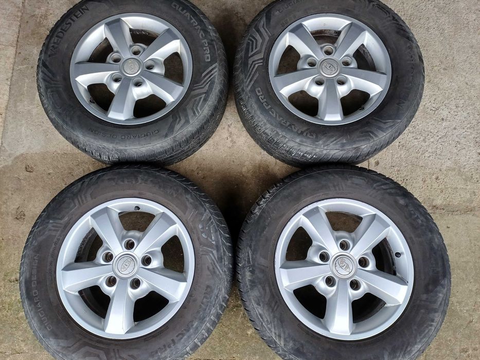 Felgi aluminiowe 17 5x139,7 KIA SUZUKI+opony wielosezonowe 245/65 R17