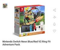 Nitendo switch ring fit pack