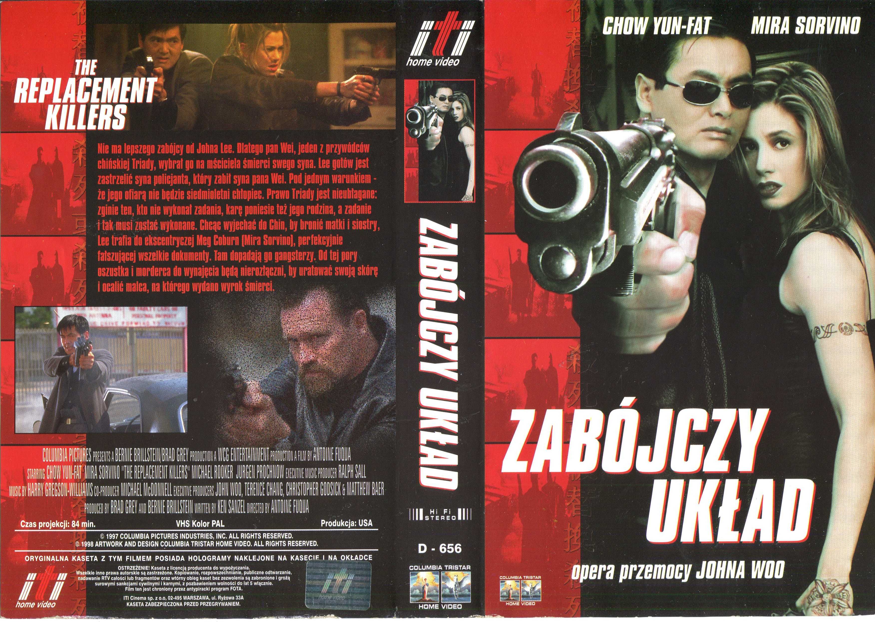 Zabójczy układ   kaseta vhs