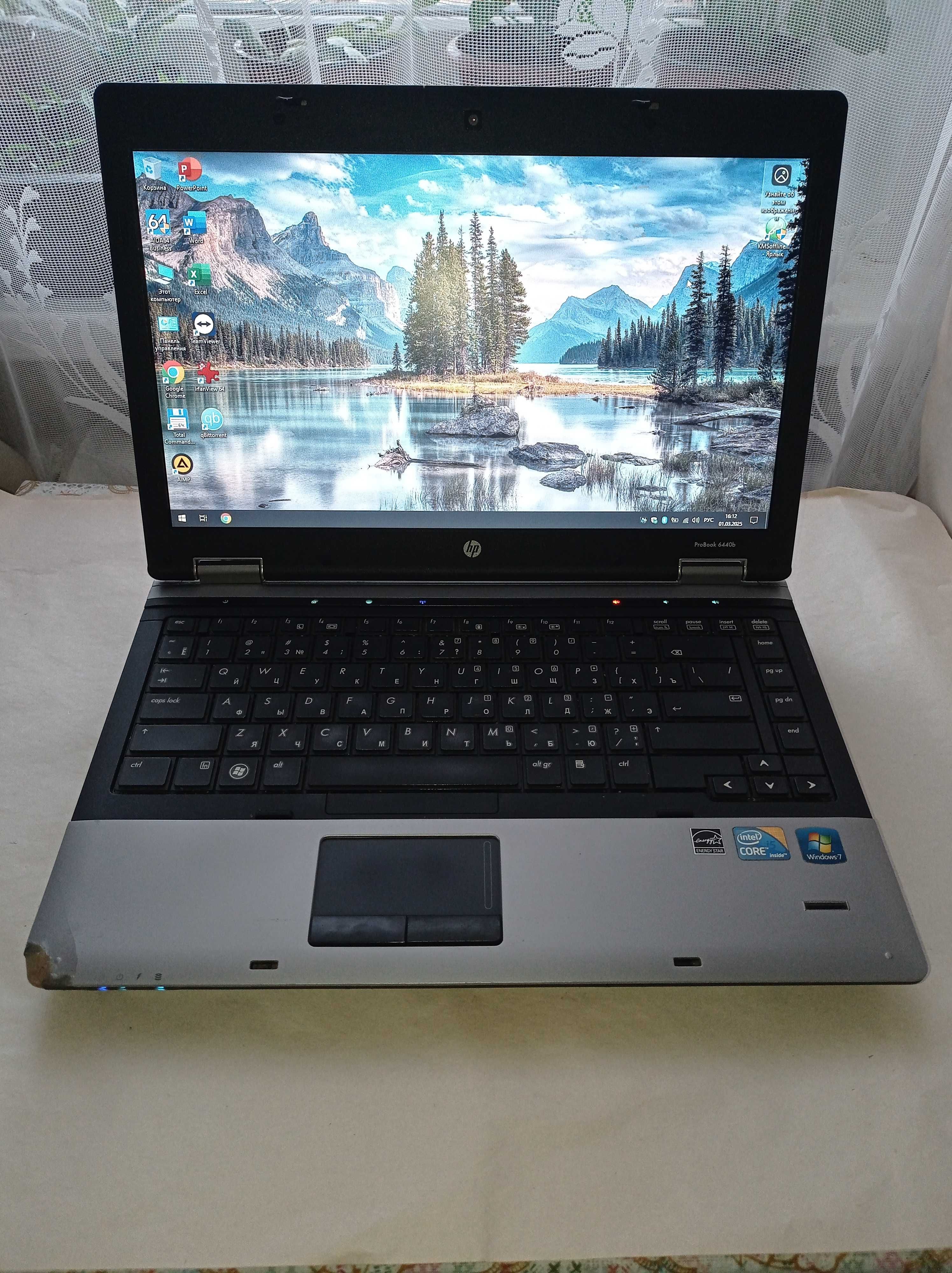 Ноутбук Hp ProBook intel core i5 для навчання та роботи