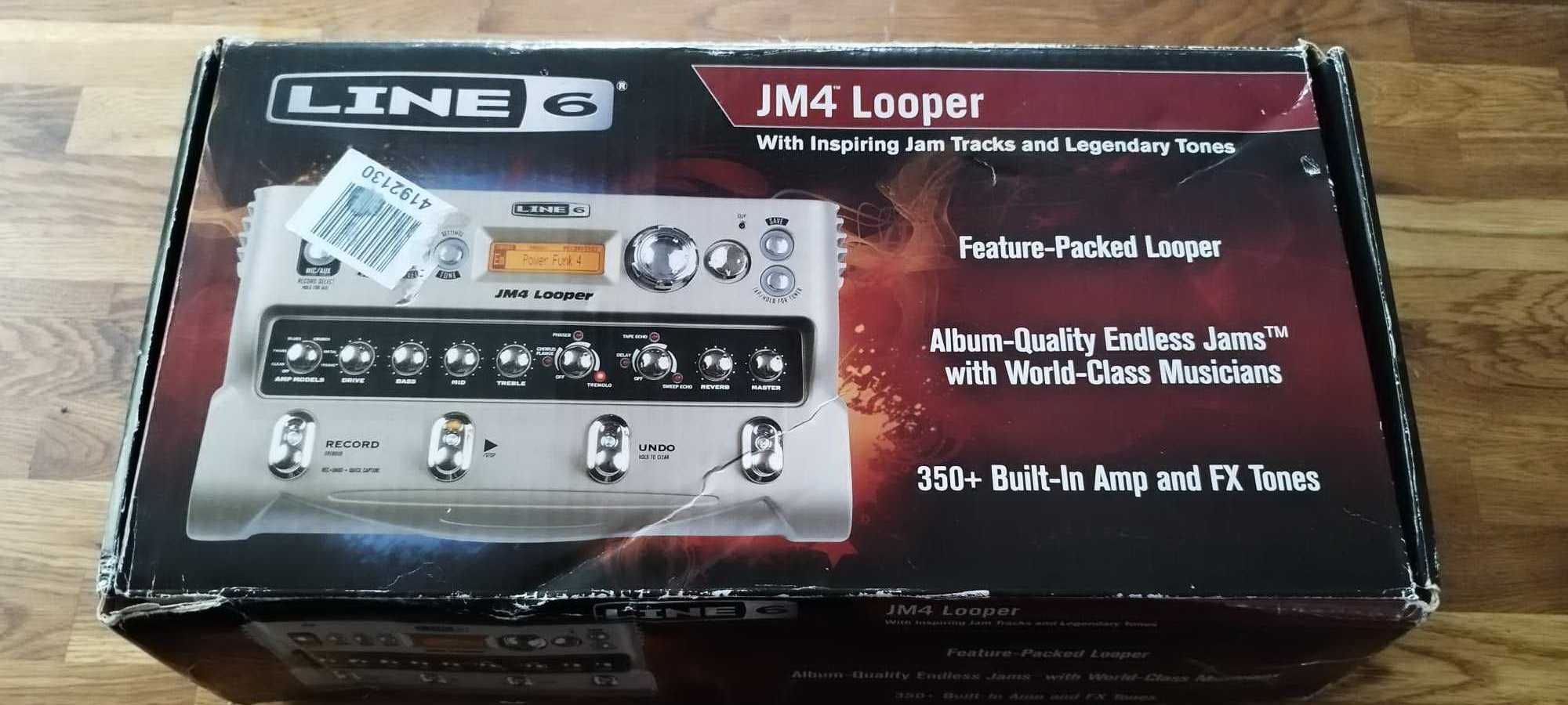 Multiefekt gitarowy z funkcją nagrywania Line 6 JM4 Looper