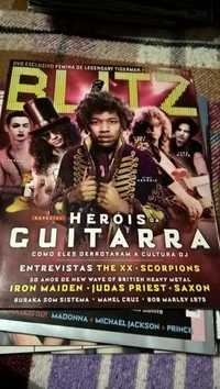 Blitz - Capa Jimi Hendrix, Jimmy Page, Slash (Portes incluídos)