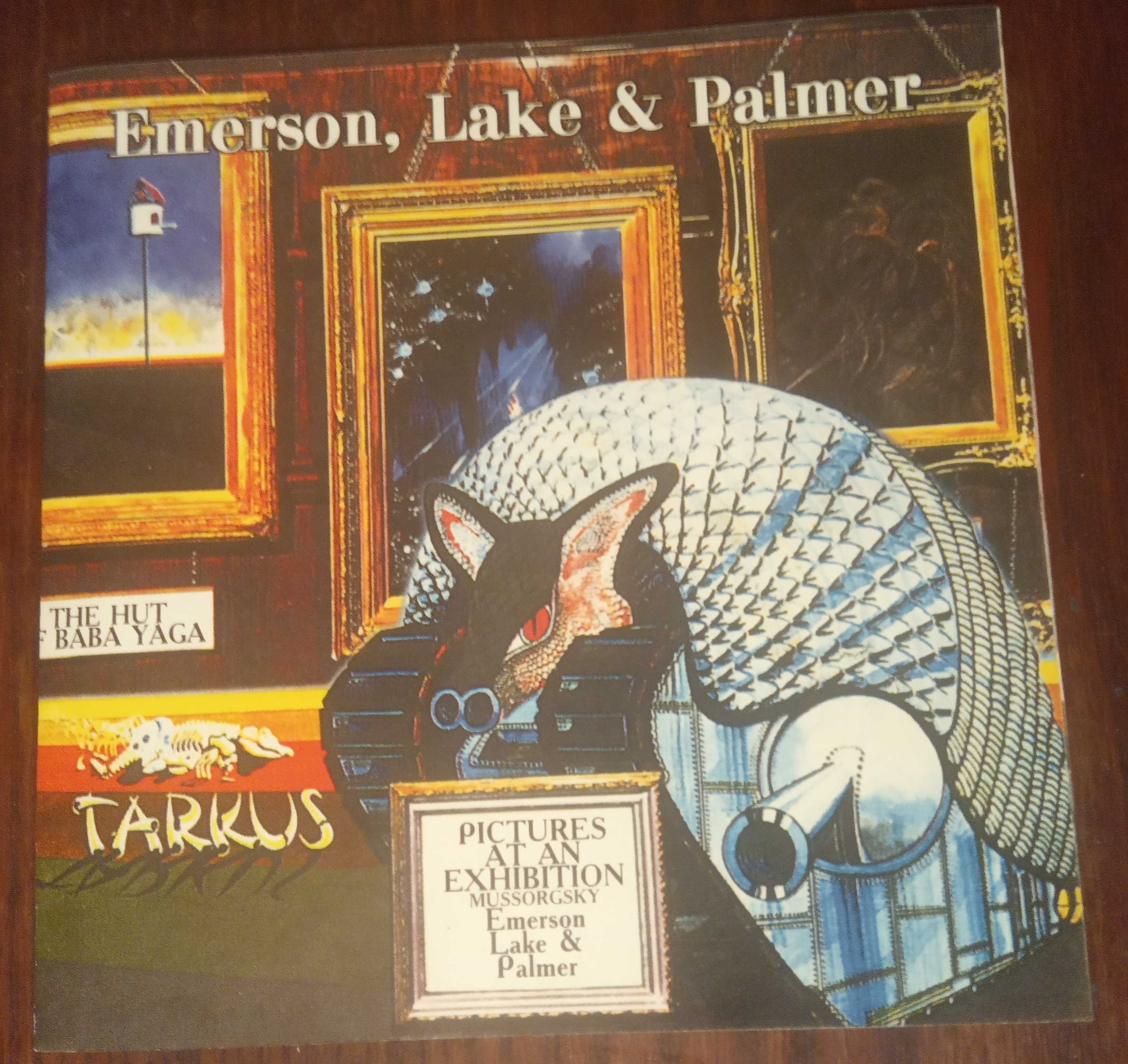 CD. ELP. Emerson Lake Palmer. Tarkus. Pictures at an Exhibition