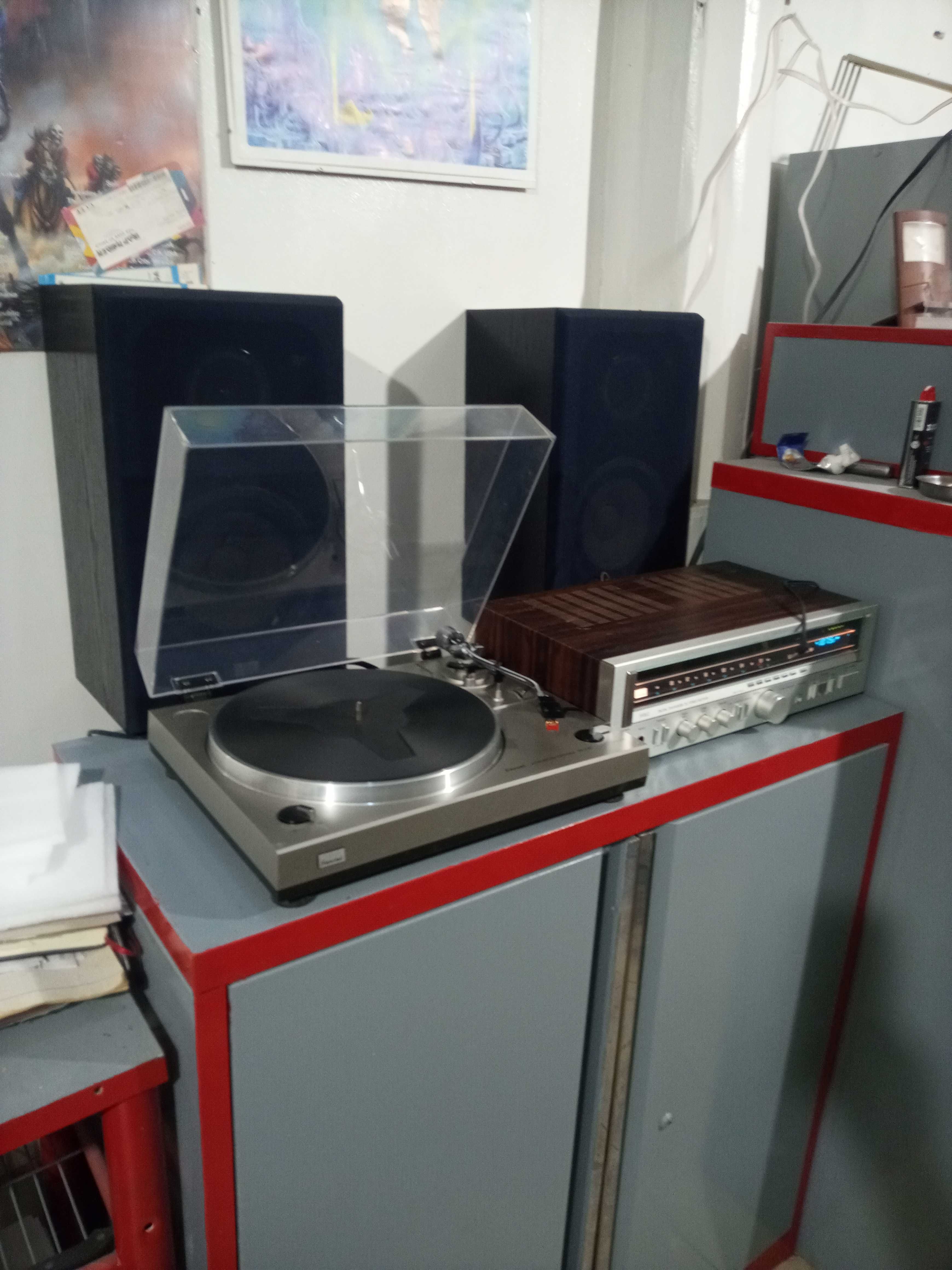 Zestaw Sansui+Gramofon+Kolumny+Amplituner GWARANCJA