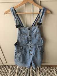 Ogrodniczki dżinsowe jeans motor vintage 36