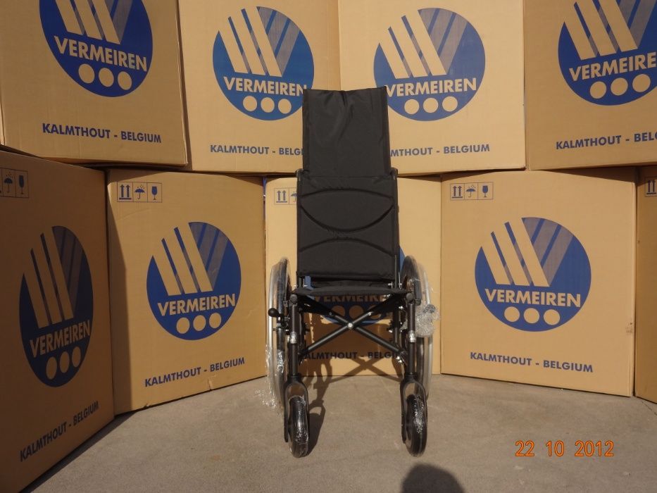 Wózek inwalidzki Vermeiren D200/30 oparcie oparcie odchylane