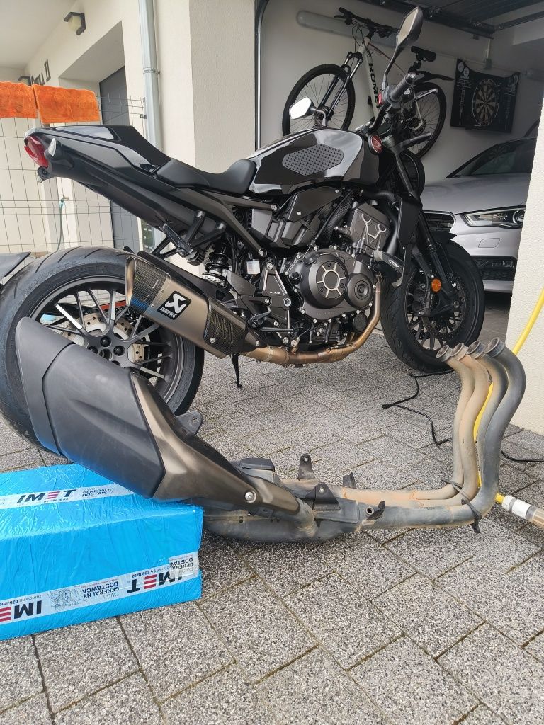 Honda CB1000R oryginalny układ wydechowy, wydech