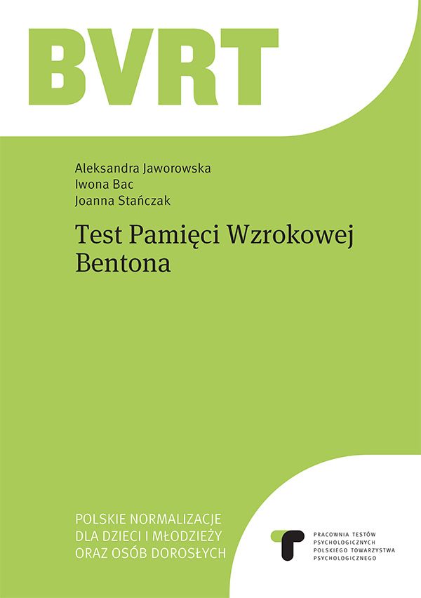 BVRT Test Pamięci Wzrokowej Bentona (nowy) Psycholog