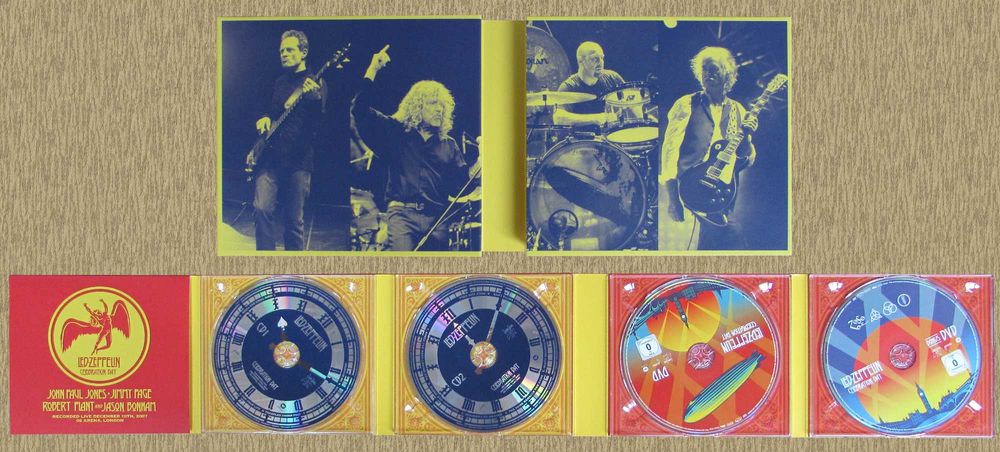 CD Led Zeppelin I, II, III, IV, 73, 75, 76, 2012