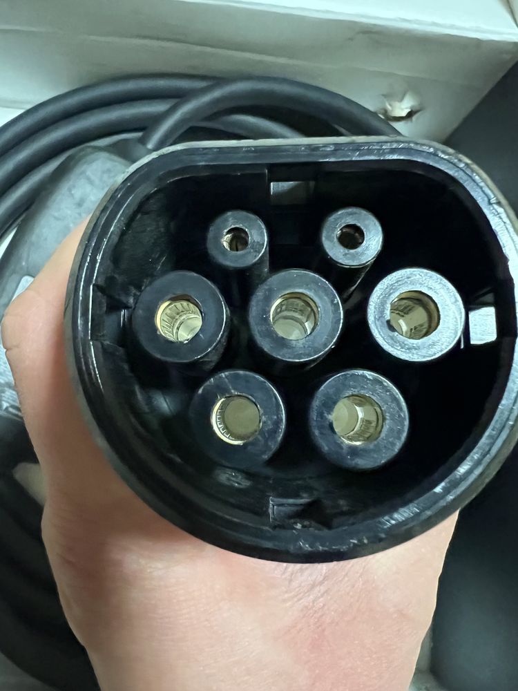 Оригинальна зарядка Tesla 3 фазы type 2 Европа/mobile conector