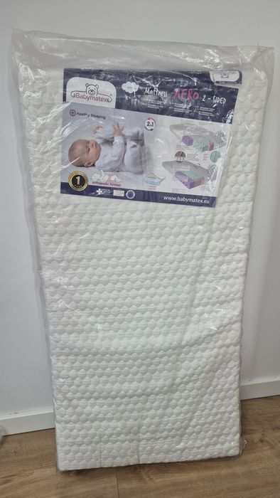 Materac dziecięcy dwustronny Babymatex aero 120x60x10