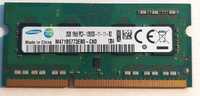 Pamięć RAM DDR3 samsung 2 GB PC3-12800S, 1600MHz SO-DIMM Oryginał