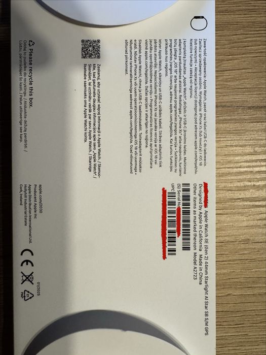 Apple Watch SE 2gen 44mm GWARANCJA