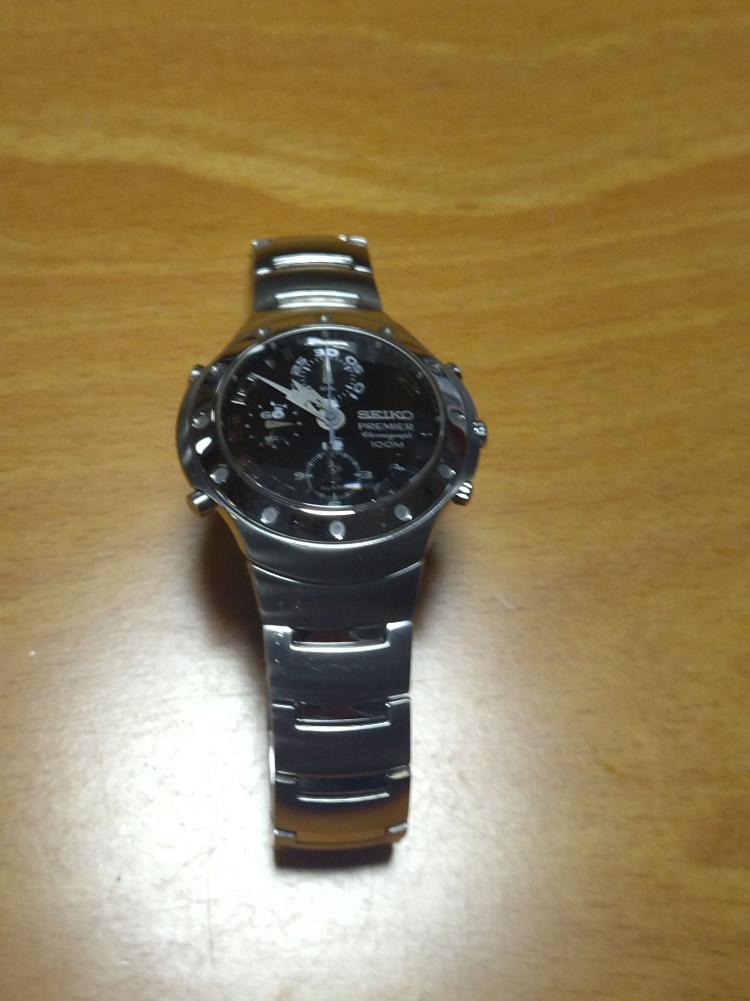 Relógio Seiko Premier Chronograph