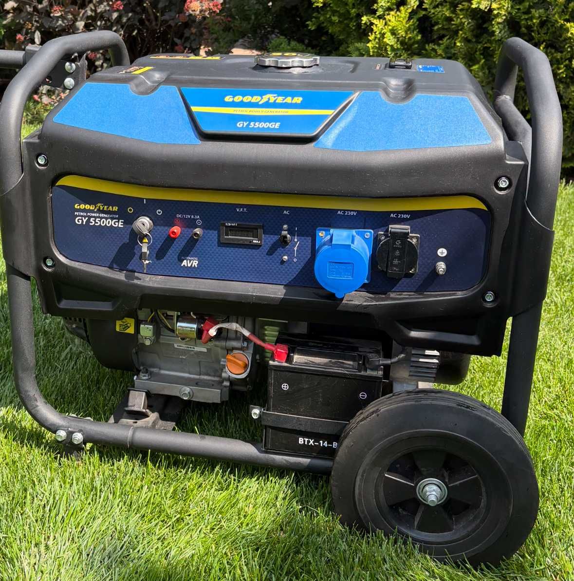 Мощный генератор газово-бензиновый Goodyear GY 5500GE –