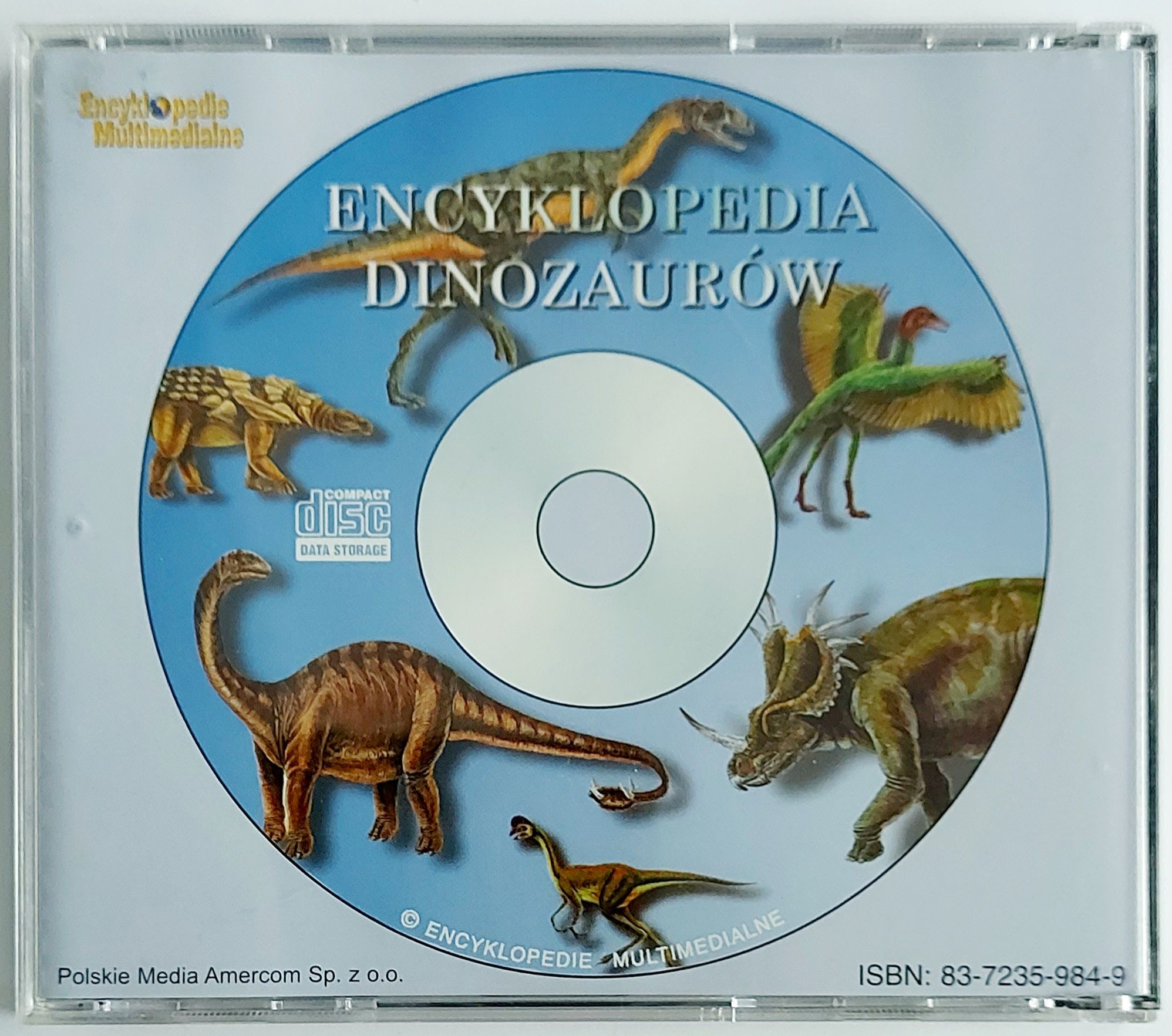 Encyklopedia Multimedialna Encyklopedia Dinozaurów
