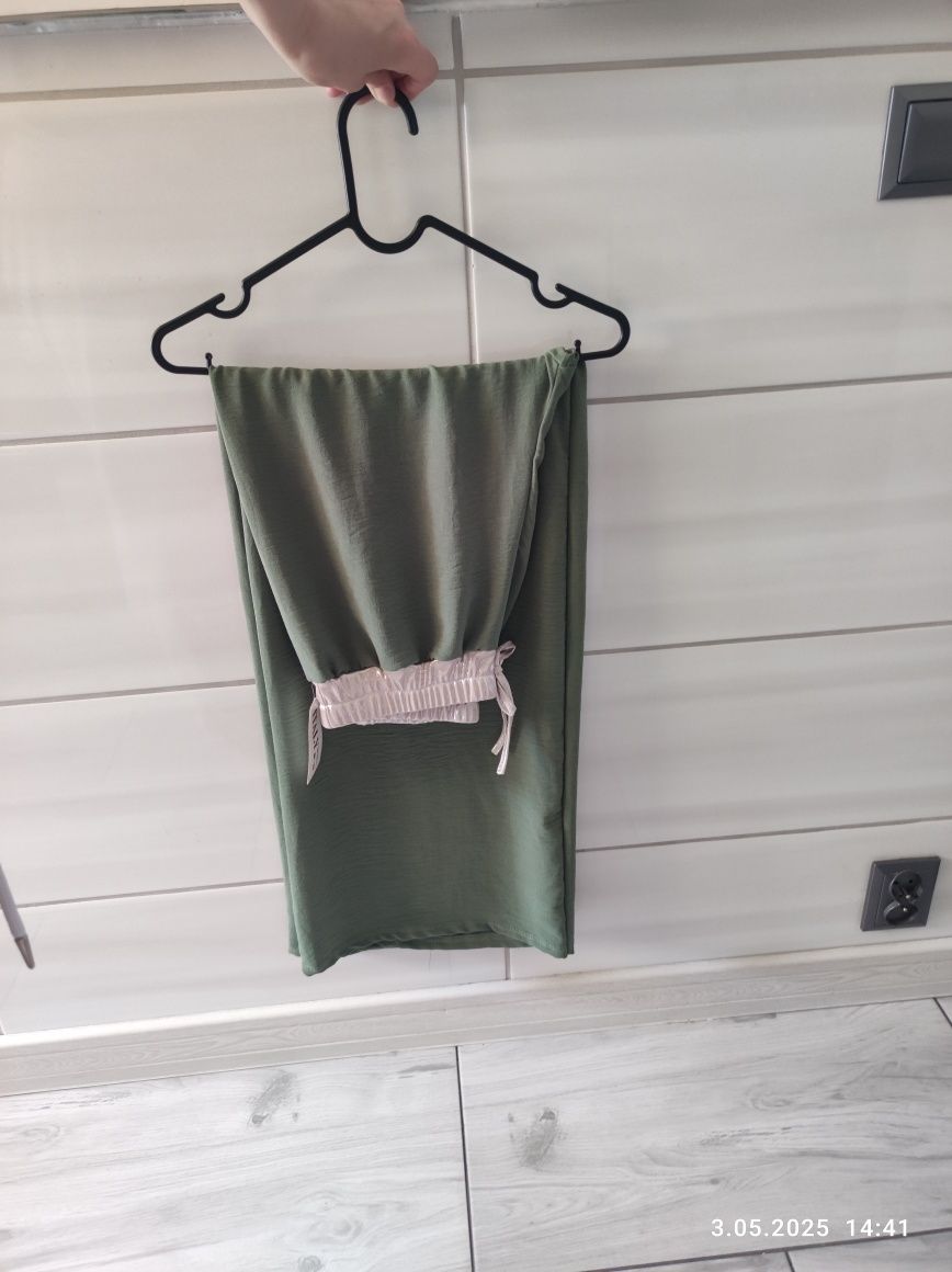 Letnie damskie szerokie spodnie rozm S/M, M, L