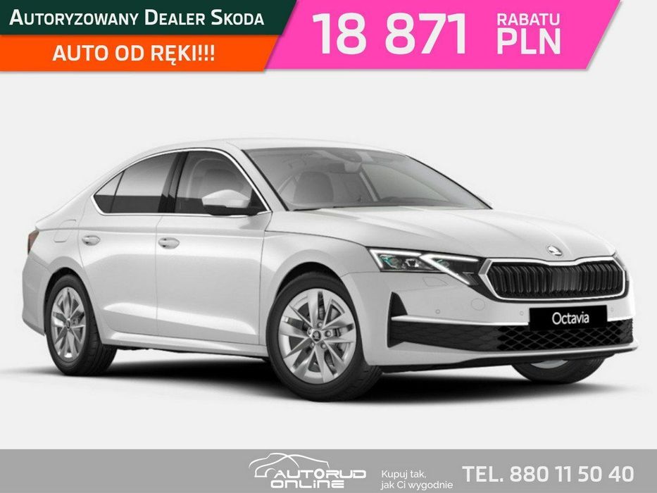 Skoda Octavia Edition 130 Selection 1.5TSI 150KM automat DSG