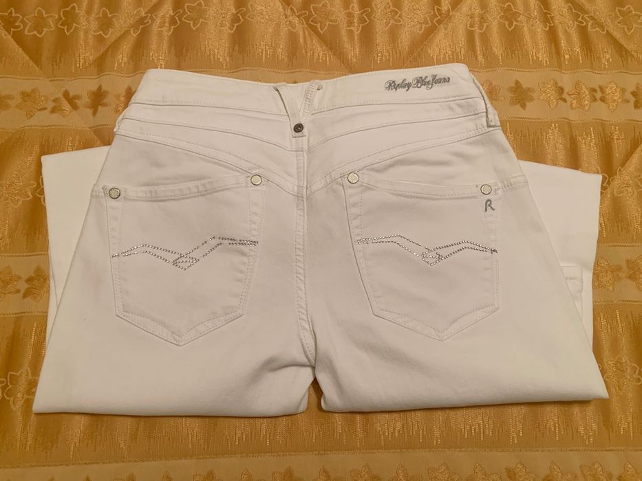 Calças de Ganga Brancas