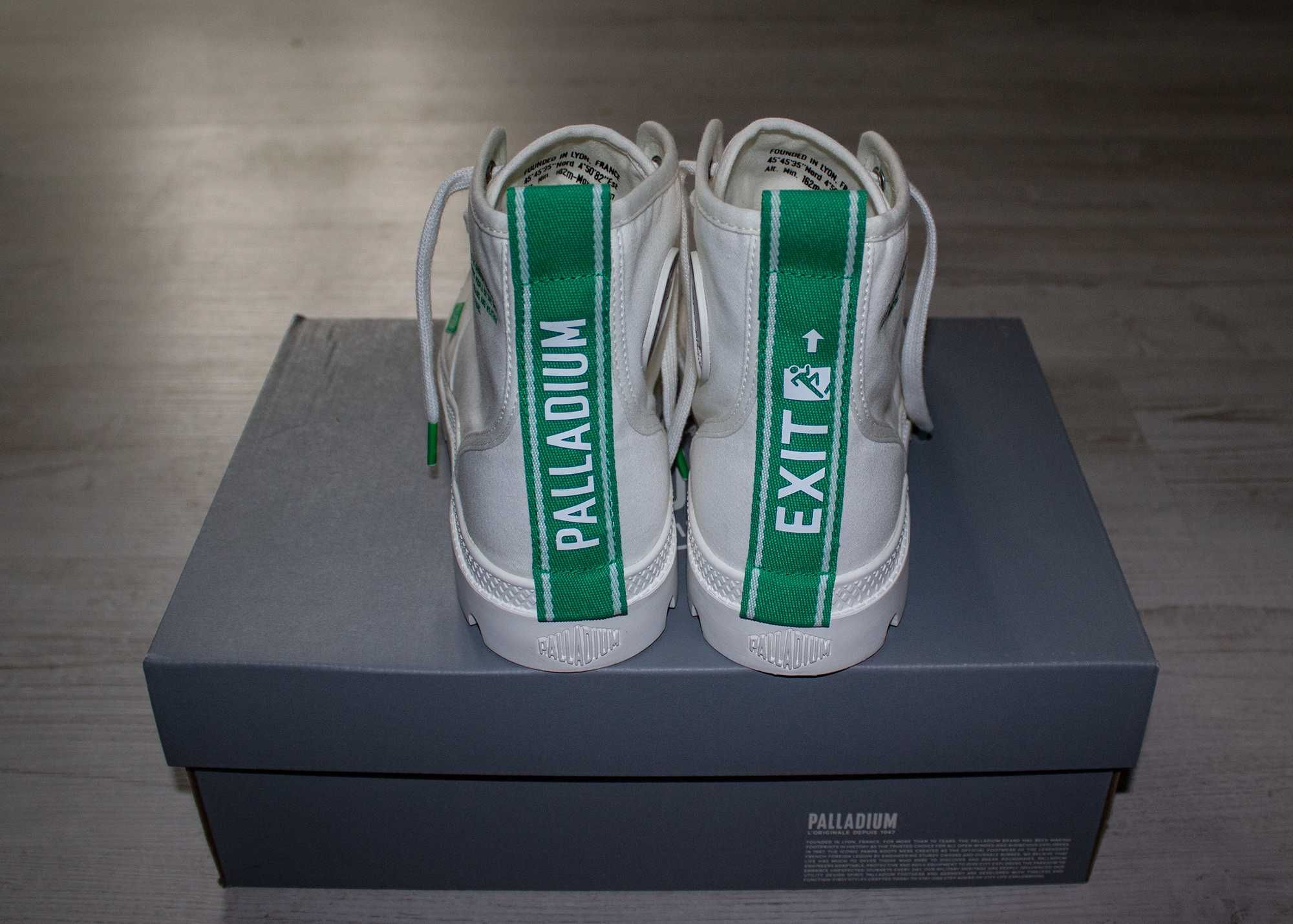 Buty trampki Palladium NOWE Dare Safety - Star White - biłe Rozmiar 43