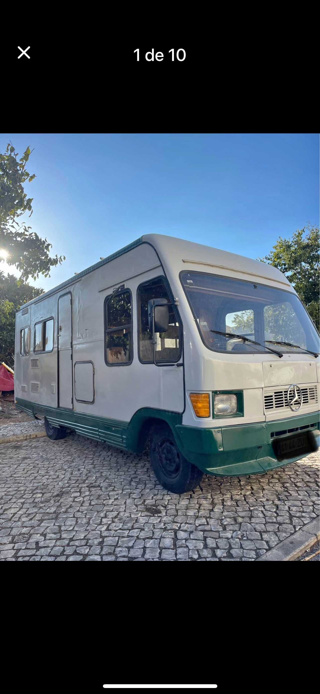 Autocaravana 602D 32 Mercedes Clássica