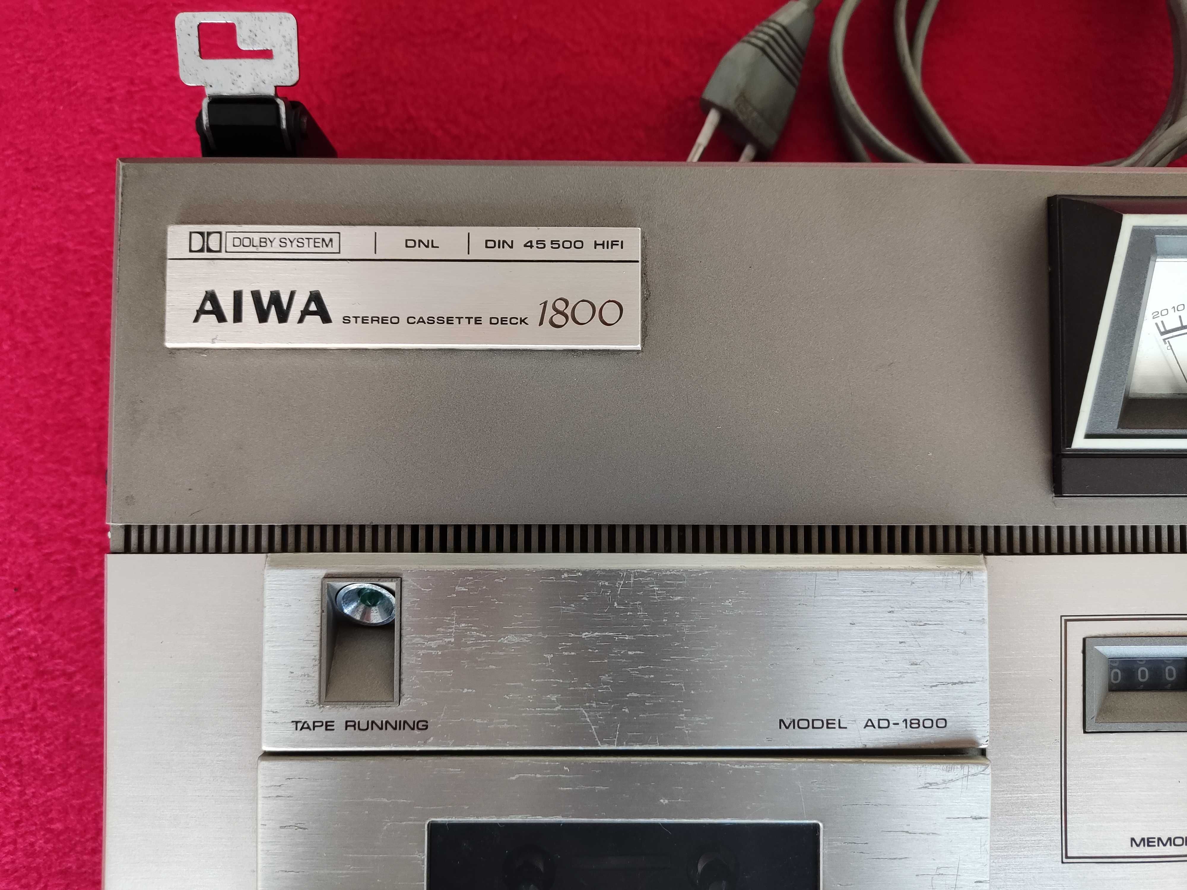 Aiwa AD-1800 Stereo Cassette Deck