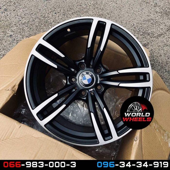 Диски R19 5x120 437 m BMW F30 F06 F07 F25 F15 F10 E53 E70 різноширокі