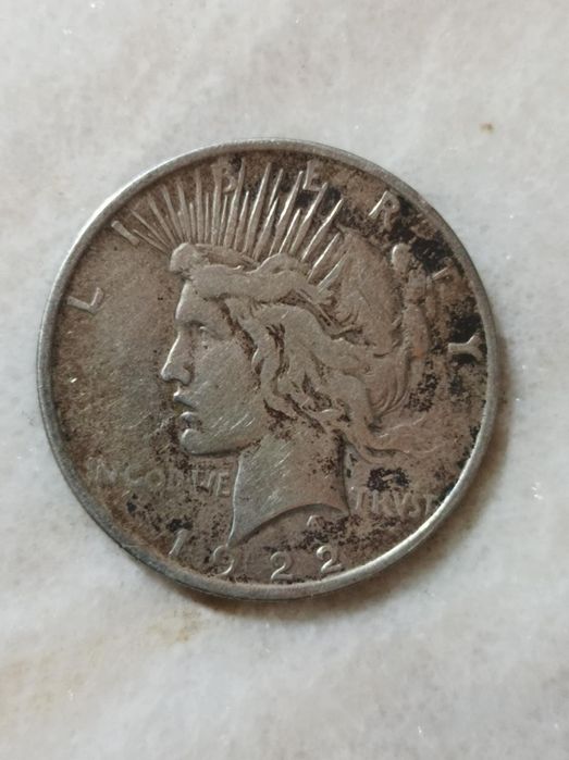 Moneta srebrna 1 dolar 1922 r