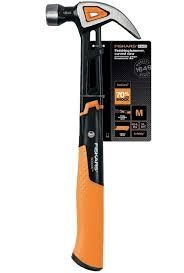 Столярний молоток Fiskars IsoCore M 16oz/13.5″ (1027202)