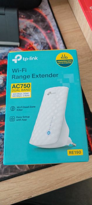 Wzmacniacz zasięgu tp-link RE190