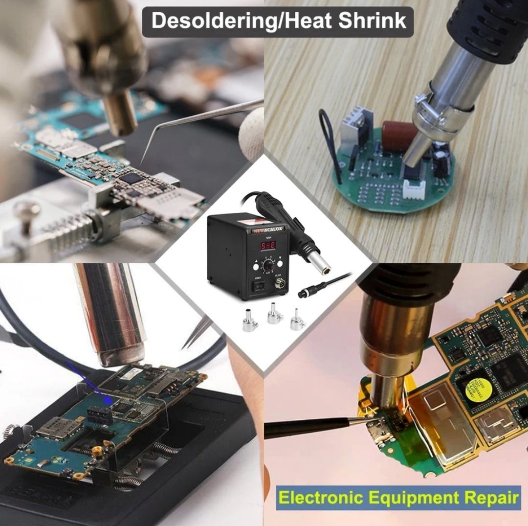 Stacja lutownicza na gorące powietrze Newacalox 858D Najtaniej!