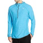 Bluza z kapturem PUMA biegowa lekka kieszeń na plecach